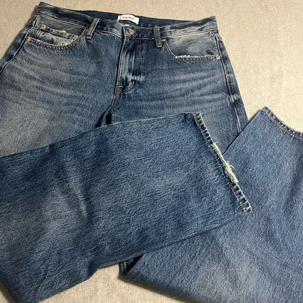 Pistola Barrel Flare Wide Leg Jeans - Picture 10 of 15